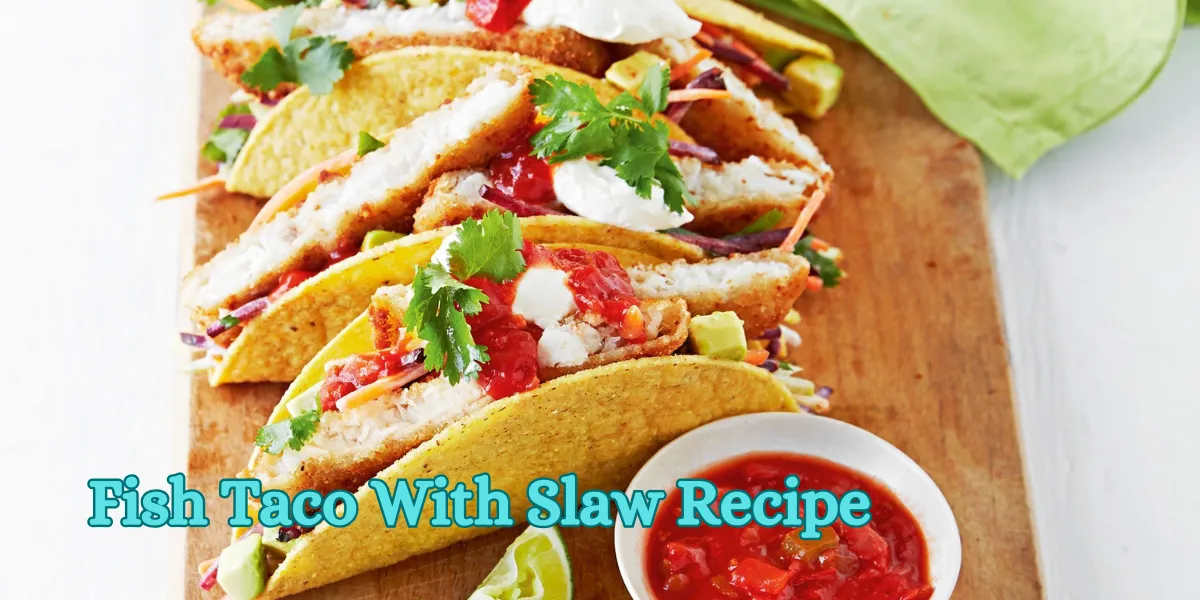 Fish Taco With Slaw Recipe